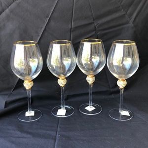 Victoria goblet glasses set of 4